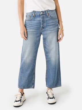 RE/DONE Originals Loose Crop Jean in Vintage Flow